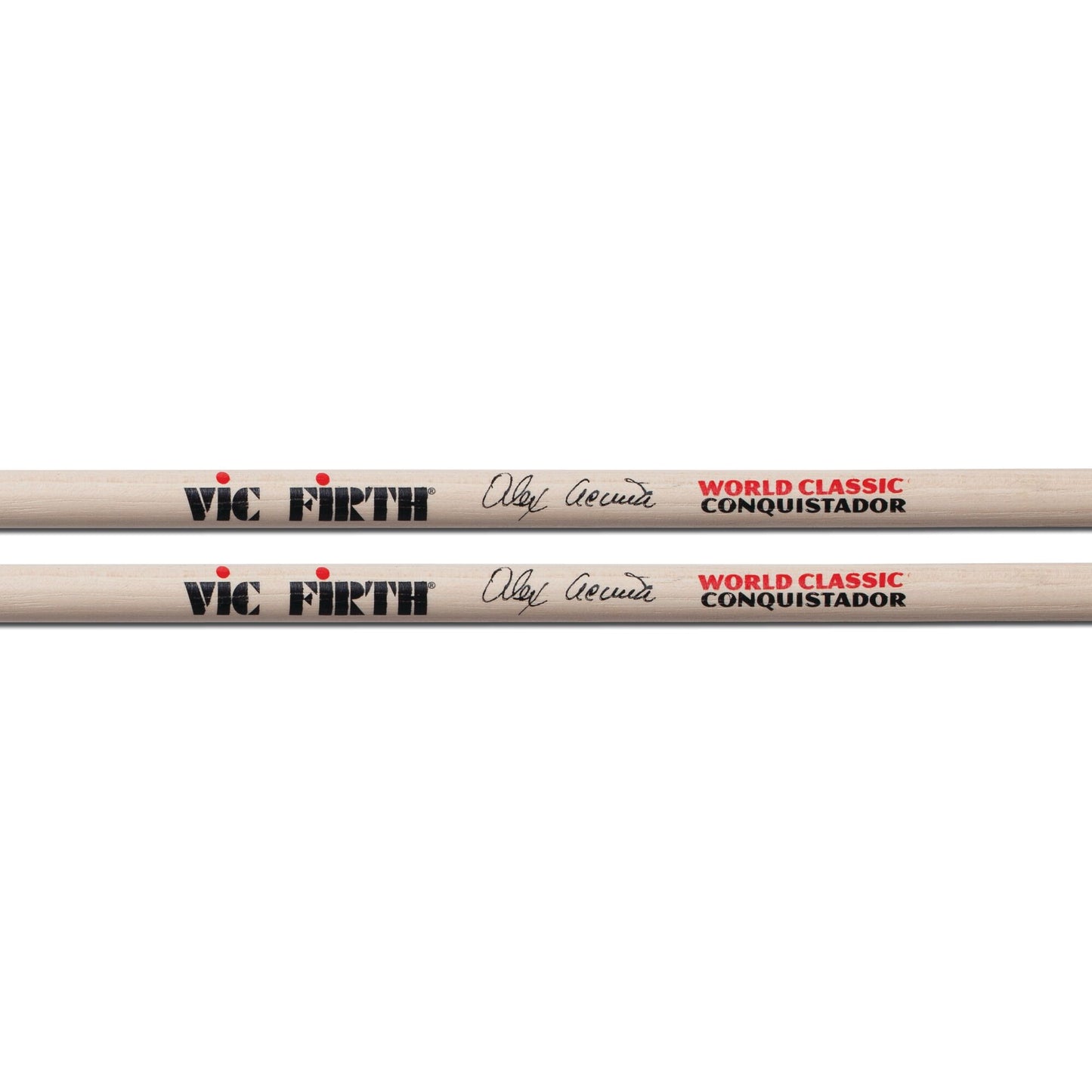 World Classic -- Alex Acuña "Clear Conquistador" Timbale Sticks