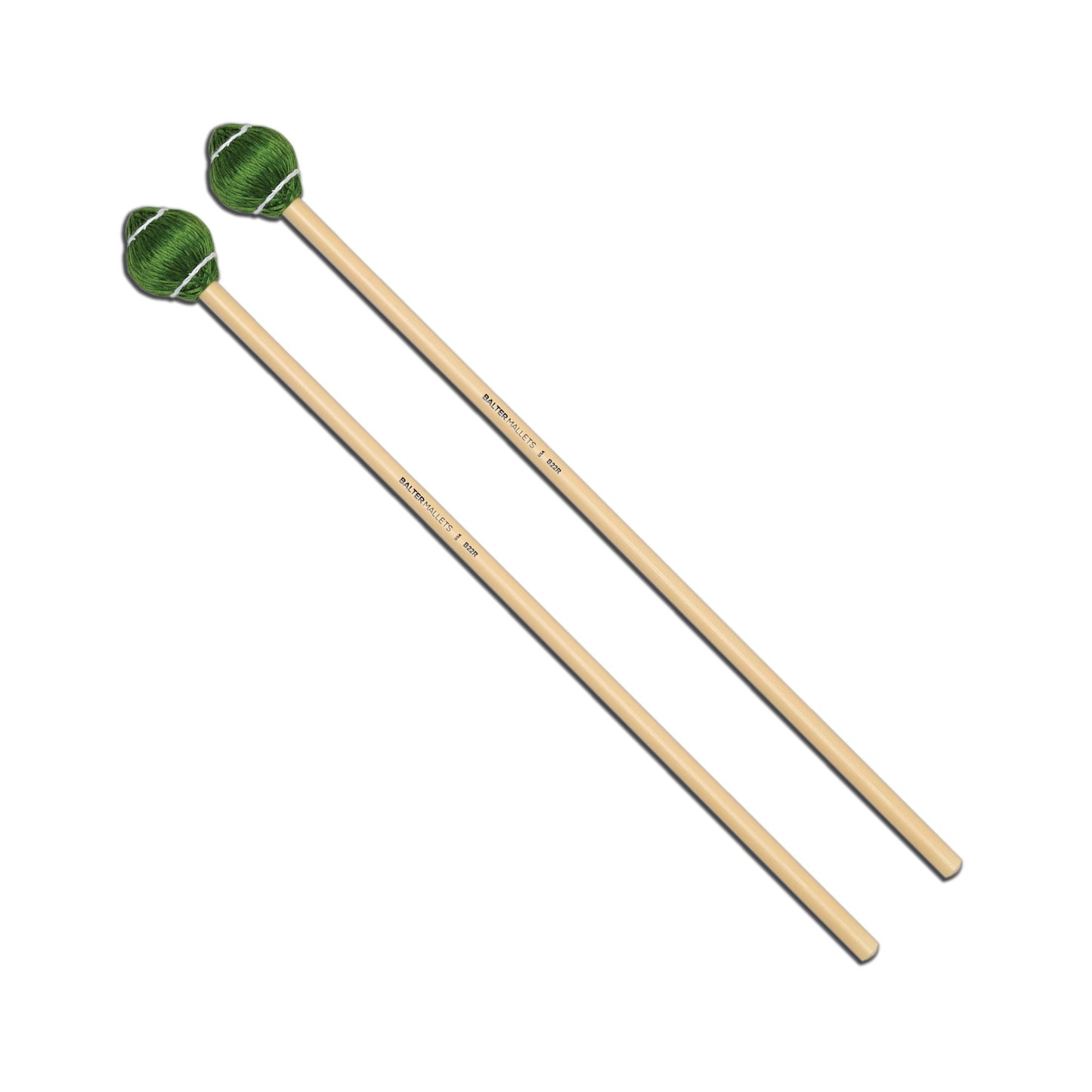 B22 - Pro Vibe - Medium Hard, Green Cord Mallets