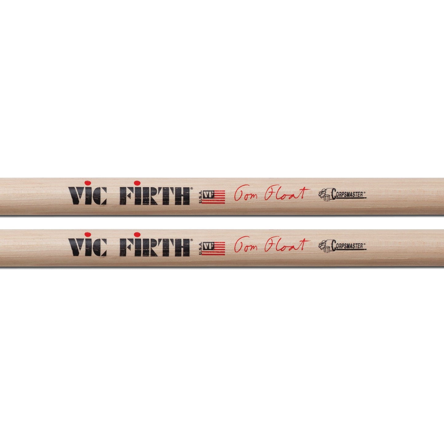 Corpsmaster Signature Snare -- Tom Float  Drumsticks