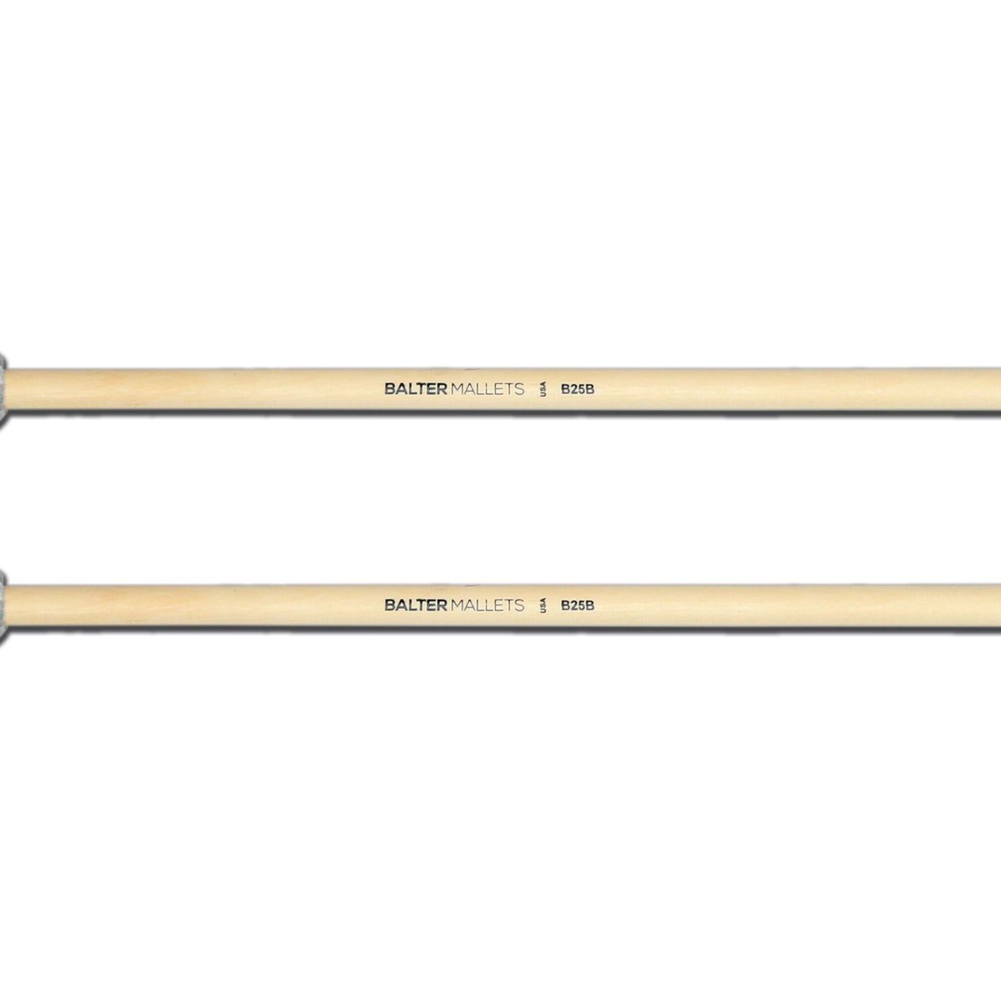 B25 - Pro Vibe - Medium Hard, Silver Cord Mallets