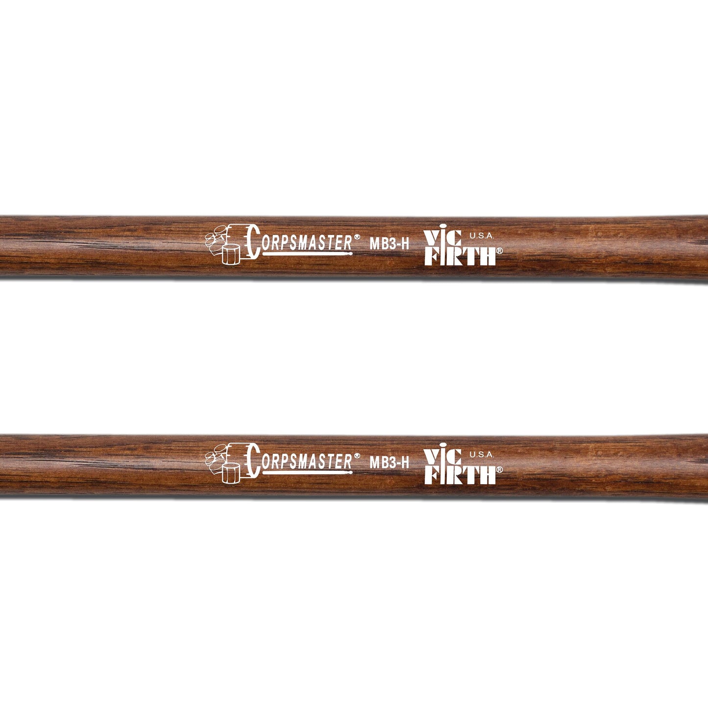 MB3H - Corpsmaster Marching Bass - Large Head, Hard Mallets