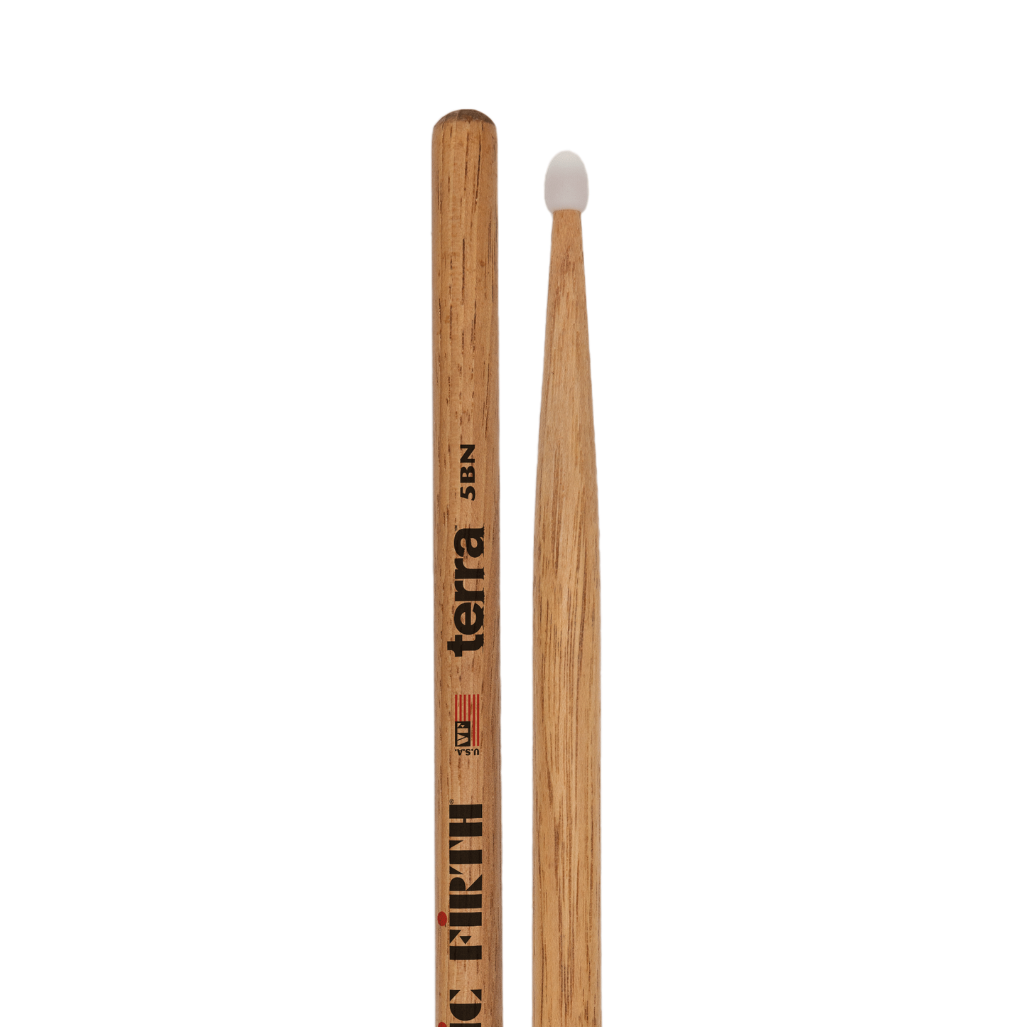 American Classic® 5BTN Terra Series Drumsticks, Nylon Tip