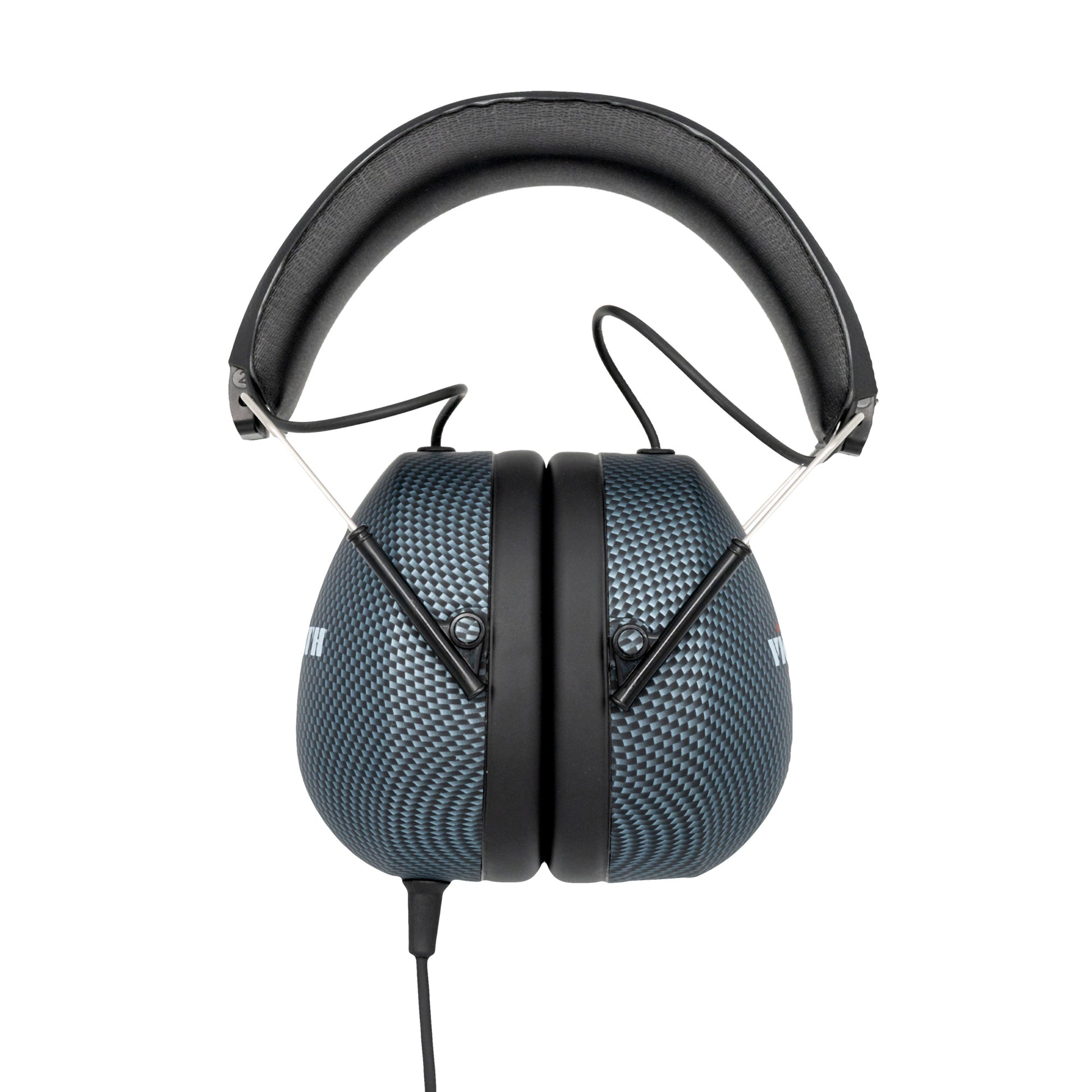 Side on shot of Vic Firth Stereo Isolation Headphones 