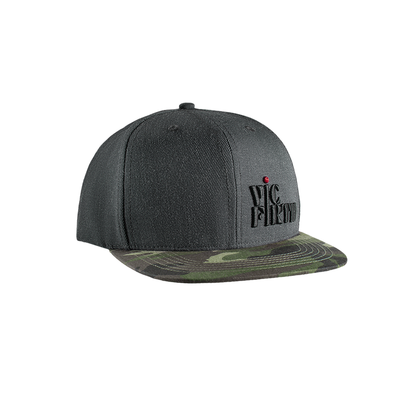 Vic Firth Gray Camo 6-Panel Snapback Hat